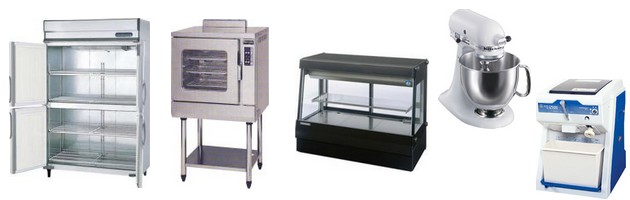 厨房機器・厨房用品・厨房器具の買取り品目